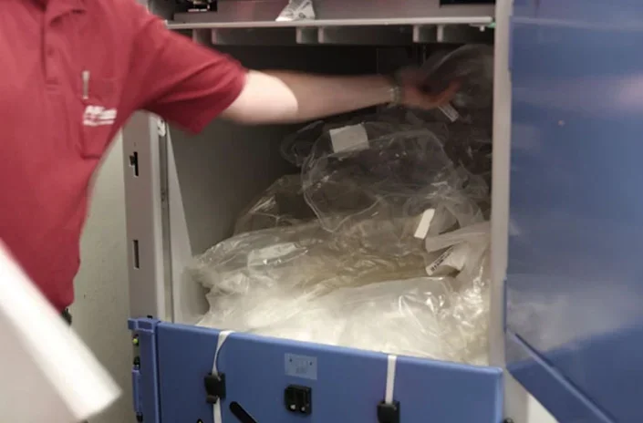 Presa verticala Mil-tek A305 pentru carton si plastic