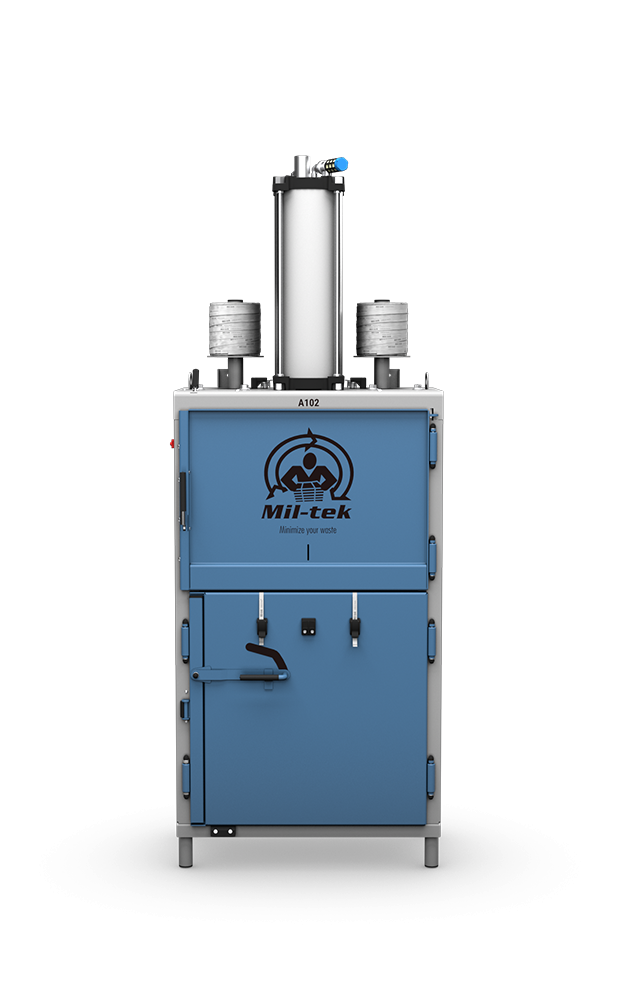 A102-2026-pneumatic-waste-compactor-new-version-on-a-transparent-background