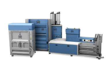 Different Cardboard balers